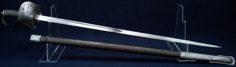 British Indian Army 1898 Pattern Infantry Staff Sergeant’s Sword, Dated 1910 with Regimental Marking 02